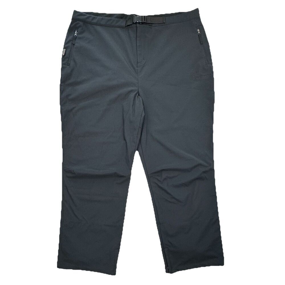 Free Country Men’s 3XLT Softshell Snow Pants Black Water Resistant Ski Snowboard